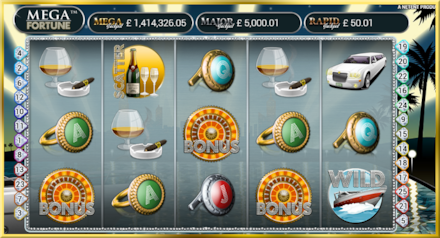 Mega Fortune online  Get 100 Free Spins at Admiral Casino