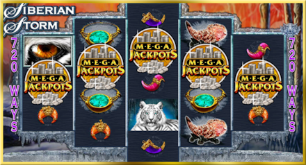 MegaJackpots Siberian Storm screenshot