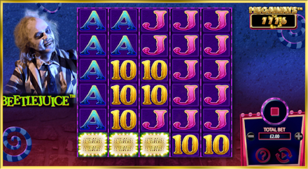Beetlejuice Megaways screenshot