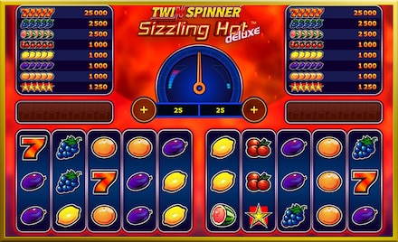 Twin Spinner Sizzling Hot deluxe screenshot