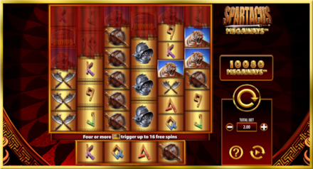 Spartacus Megaways screenshot