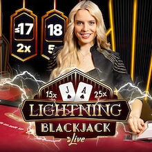 Live Casino Lightning Blackjack