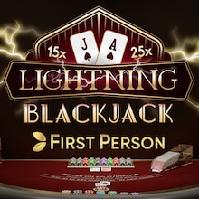 First Person Lightning Blackjack
