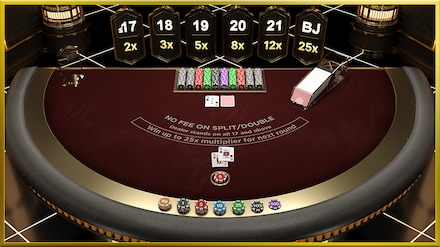 First Person Lightning Blackjack screenshot