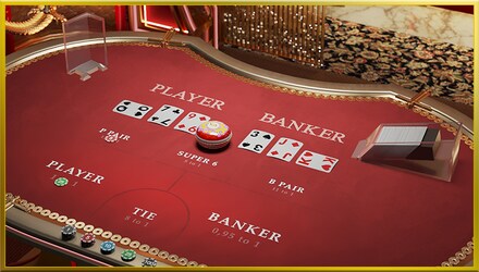 First Person Golden Wealth Baccarat screenshot
