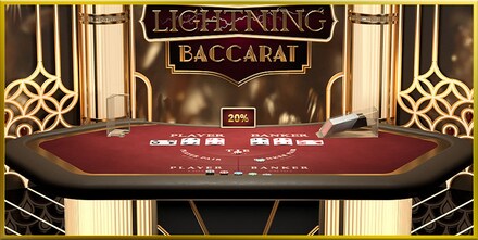First Person Lightning Baccarat screenshot