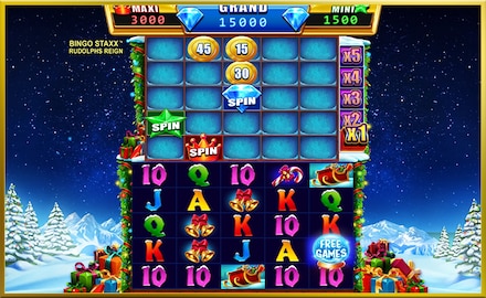 BINGO STAXX Rudolphs Reign screenshot