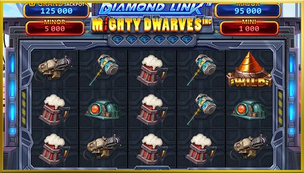 Diamond Link: Mighty Dwarves Inc. screenshot