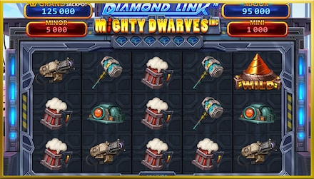 Diamond Link: Mighty Dwarves Inc. screenshot