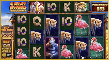 Great Rhino Megaways screenshot