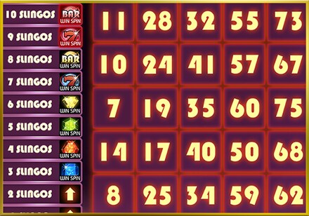 Starburst Slingo screenshot