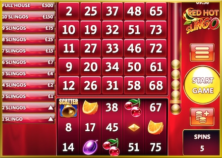 Red Hot Slingo screenshot