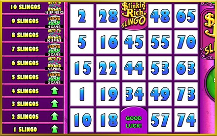 Stinkin Rich Slingo screenshot
