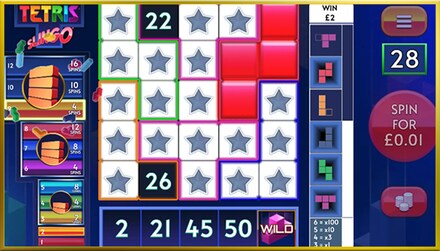 Tetris Slingo screenshot