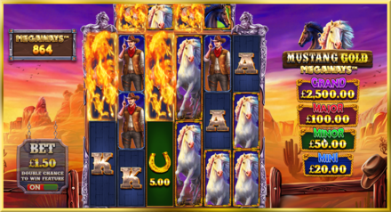 Mustang Gold Megaways screenshot