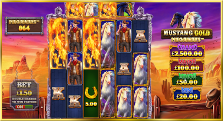 Mustang Gold Megaways screenshot