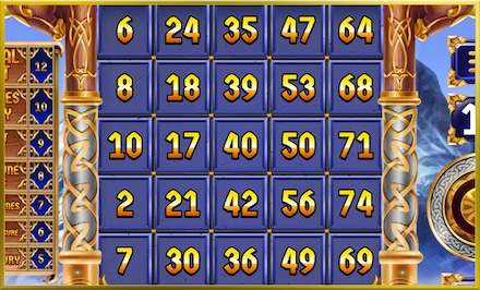 Slingo Journey to Asgard screenshot