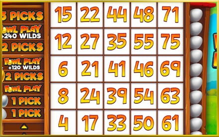 Slingo Fowl Play screenshot