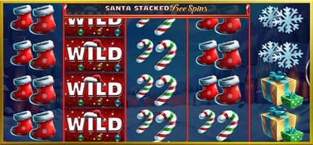 Santa Stacked Free Spins screenshot
