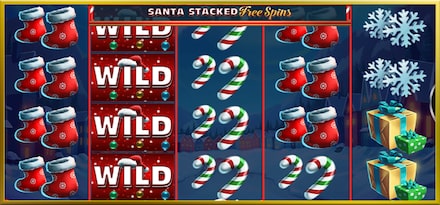 Santa Stacked Free Spins screenshot