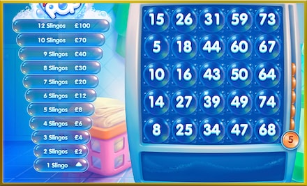 Slingo Pop Arcade screenshot