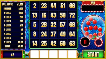 Slingo Santa King screenshot