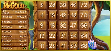 Slingo Lucky McGold screenshot