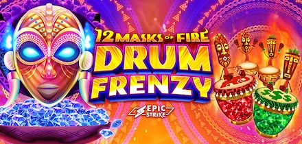 12 Masks of Fire™ Drum Frenzy™