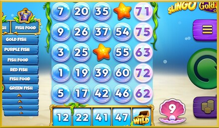 Slingo Goldfish screenshot