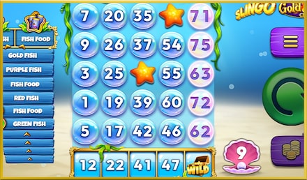 Slingo Goldfish screenshot