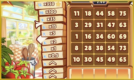 Slinguini Slingo screenshot