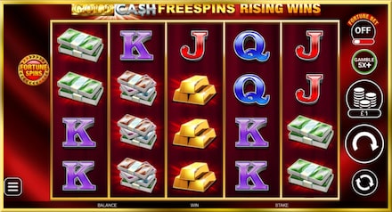 Gold Cash Free Spins Rising Wins screenshot