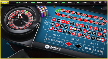 Admiral Casino Roulette screenshot